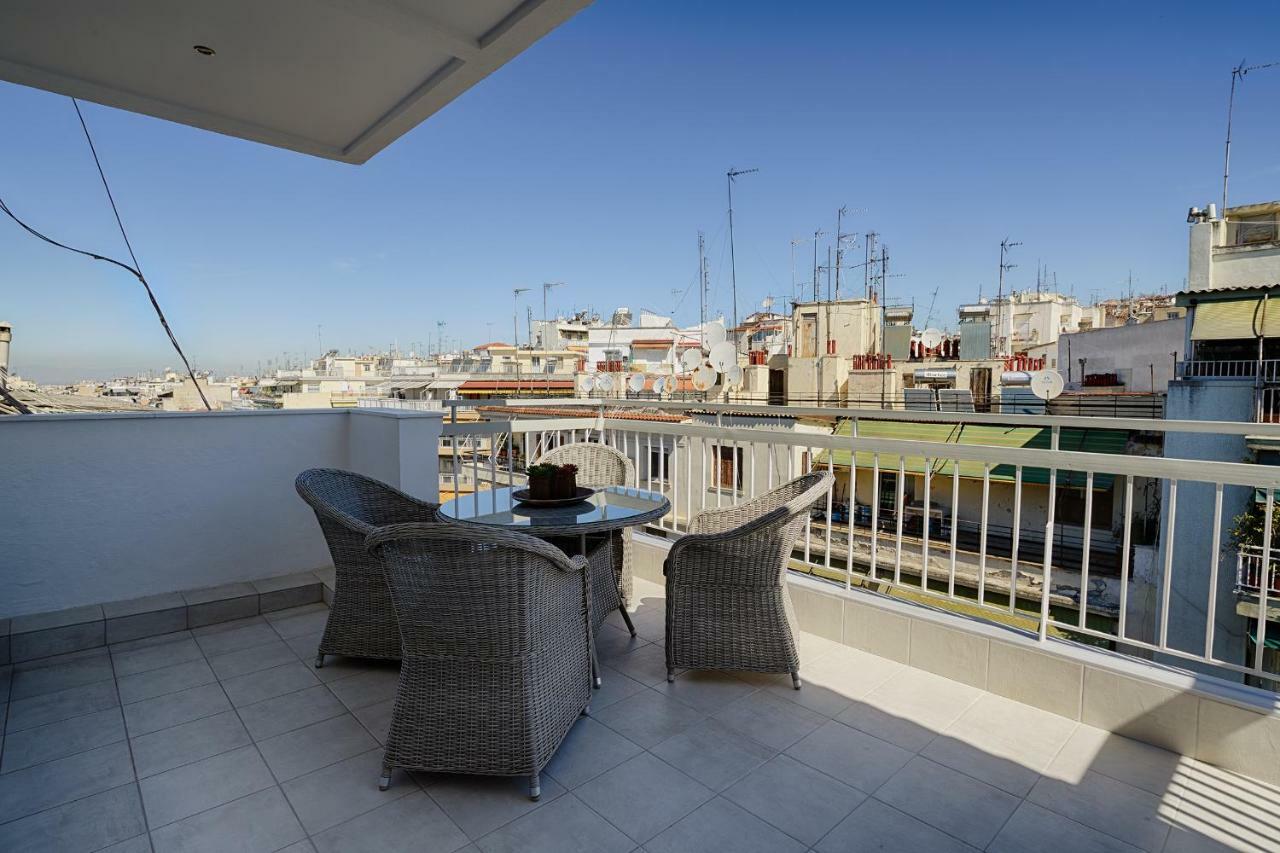 Cosmos N Armonia Apts. Thessaloniki Exterior foto