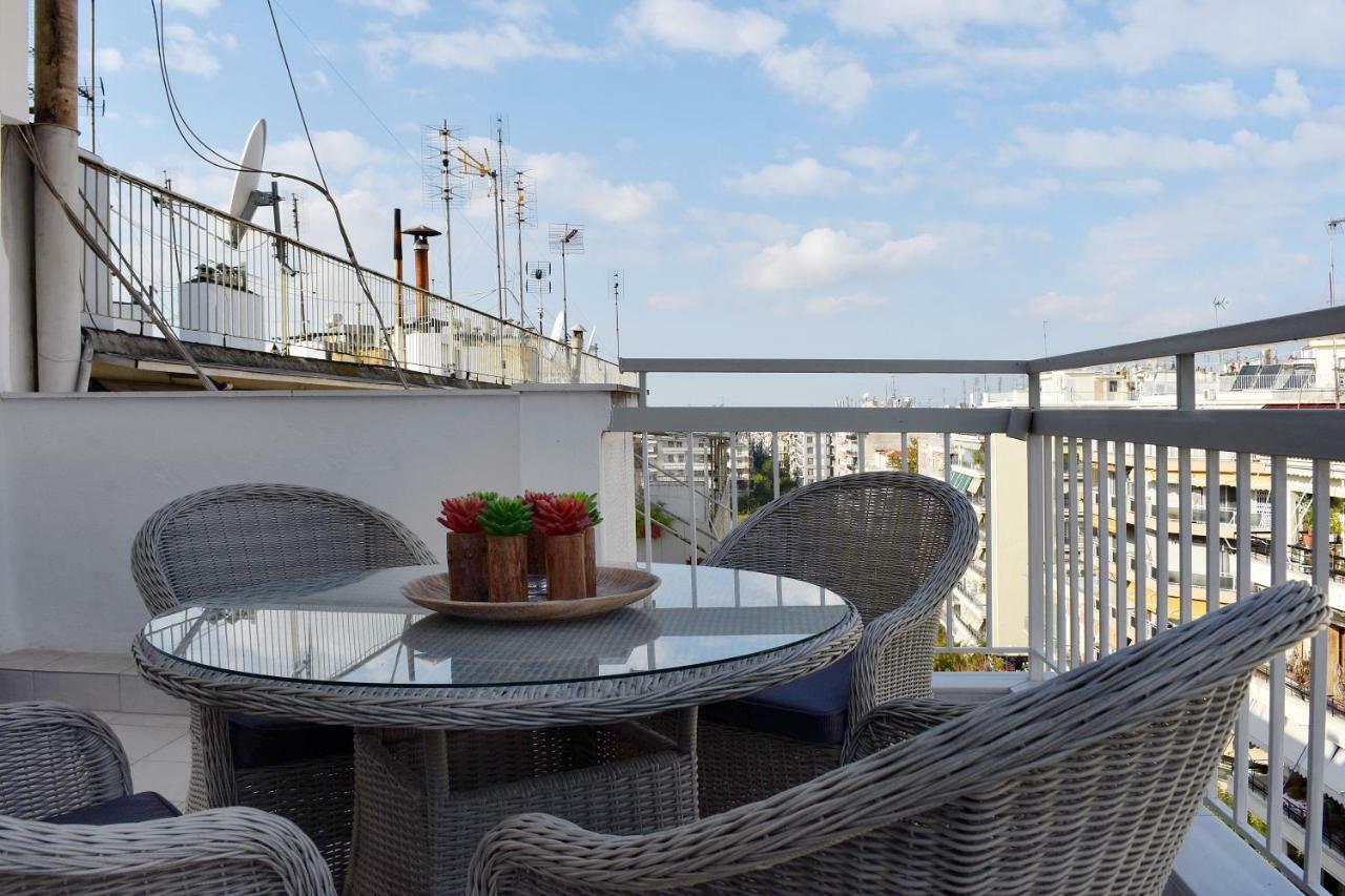 Cosmos N Armonia Apts. Thessaloniki Exterior foto